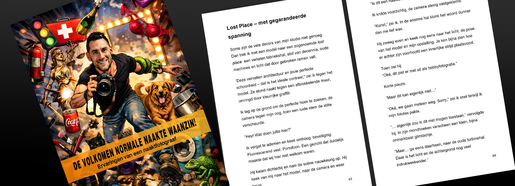 Buch Der nackte Wahnsinn vom Aktfotografen Kristian Liebrand - ein Blick hinter die Kulissen